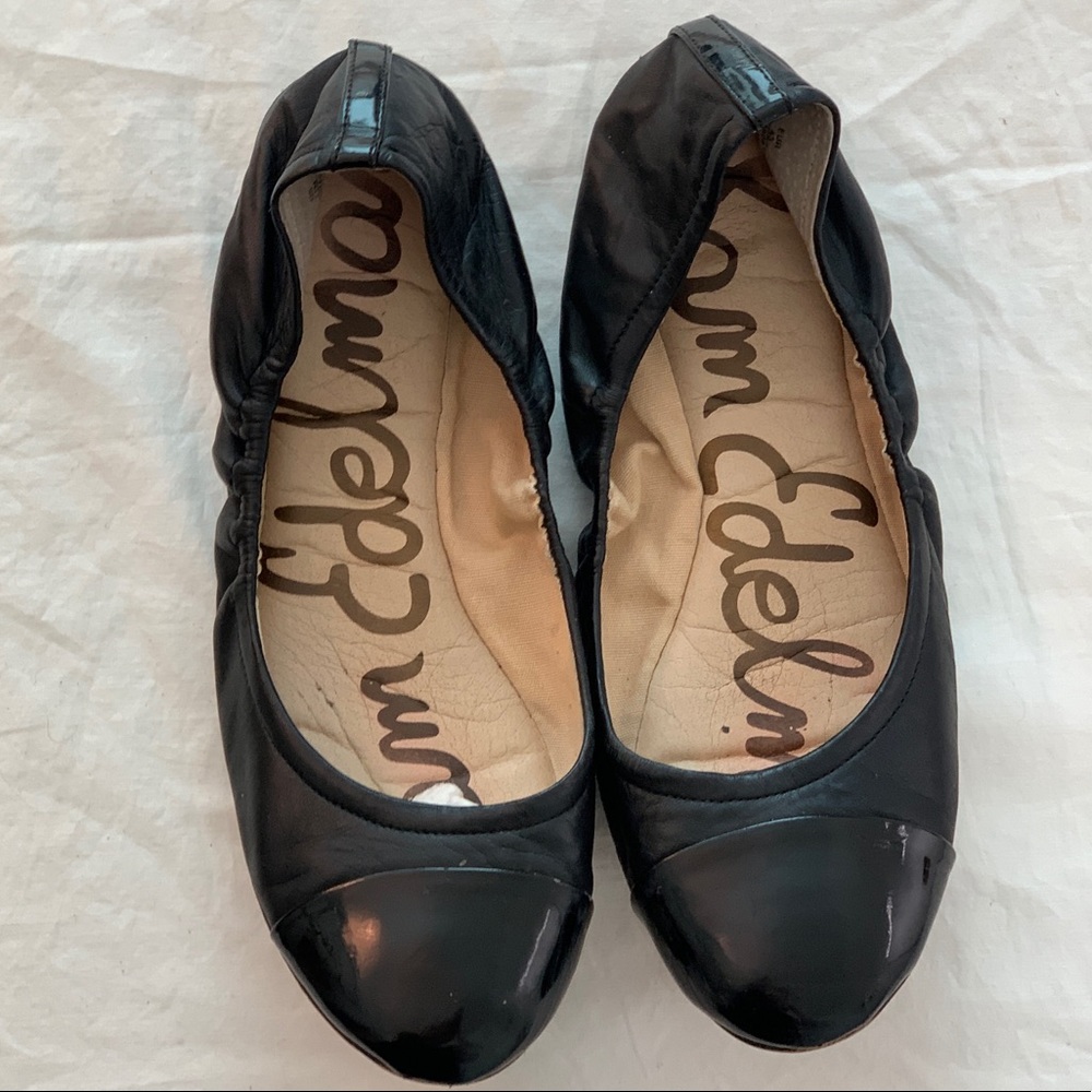 Sam Edelman Black Ballerina Flats